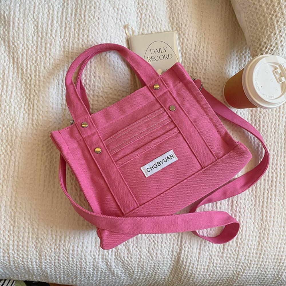 Handbag Canvas Bag Simple Cloth Crossbody Bag Casual Shoulder Bag  Boys