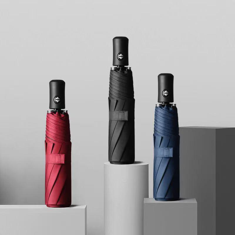 Automatic 60-Bone Folding Umbrella: Large Sun & Rain Protection, Dual-Use, Perfect Gift for Men & Women
