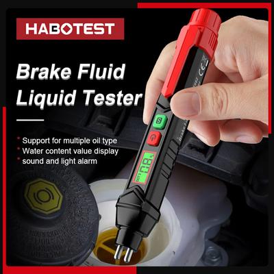 Stylo Testeur de Liquide de Frein Détecteur d'Humidité d'Huile Outil de Test de Diagnostic pour Véhicules Automobiles Stylo Testeur de Liquide de Frein