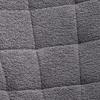 Berber Fleece Nursery Glider Rocker for Nursing, Wingback Rocking Chair for Living Room, Dark Grey