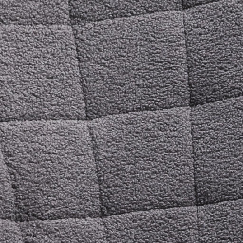 Berber Fleece Nursery Glider Rocker for Nursing, Wingback Rocking Chair for Living Room, Dark Grey