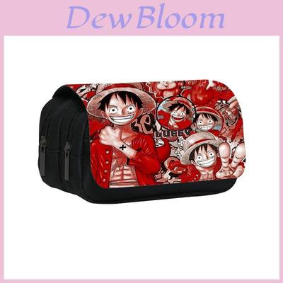 One Piece Pennenbak Dubbele Laag Nylon Schrijfgerei Organizer Voor Studenten