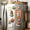 Magnetic Refrigerator Accessories Halloween Pumpkin Frame Magnet Vintage Ghost Fridge Whiteboards Decorative Magnets Whiteboard Magnet for