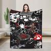 My Chemical Romance Danger Days Spider Blanket Quality Super Warm  Throw Blanket Winter Decorative Bedroom Graphic Bedspread