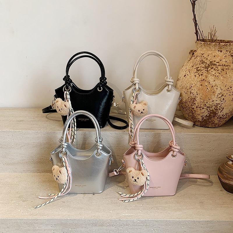 New simple small bag women's spring and summer versatile fashion messenger bag casual portable bucket bag