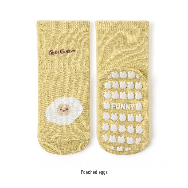 25 Pairs of New Spring Cartoon Dot Baby & Toddler Combed Cotton Socks