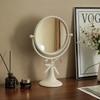 Specchi per Cosmetici in Ferro Battuto Rotanti a 360° Specchio da Tavolo Monofacciale Retrò Specchi da Principessa Arredamento Vanity per Camera da Letto