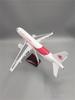 Air Algerie Airlines Airways A320 Airplane Model 1:80 Scale Large Aircraft Model with Landing Gear Stand for Decoration Models