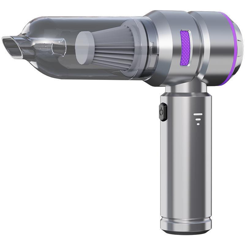 High-Power Cordless Brushless Car Vacuum: Suction, Blowing, Dust Removal, Inflation