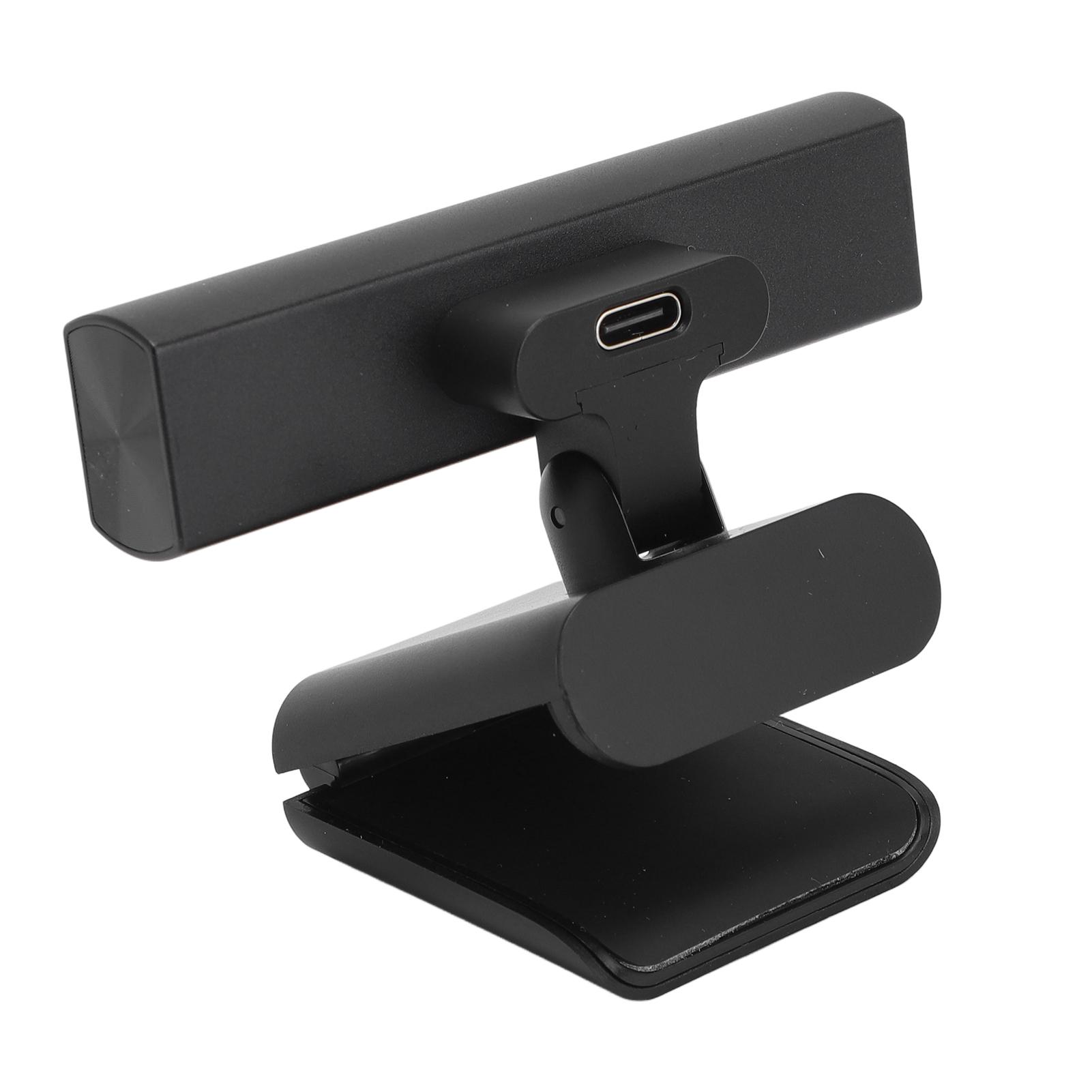 

Facial Recognition Webcam 2MP 1920x1080P Aluminum Alloy USB C Built in Noise Canceling Microphone