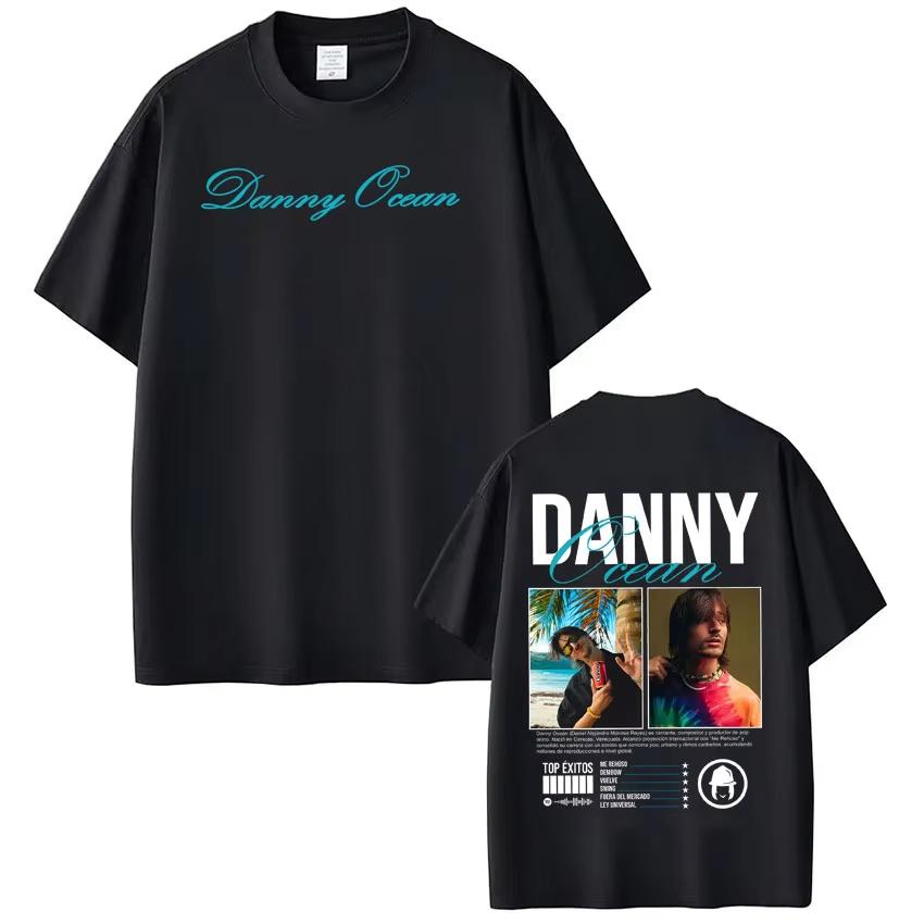 Rapper Danny Ocean New Album Print Tshirt Men Women Fashion Tshirts Shortsleeved Cotton Tshirts Fan Gifts