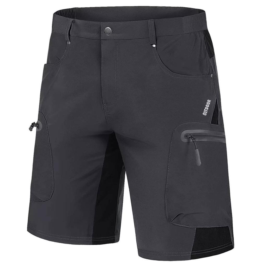 Anti Tear European and AmericanSummer Men's Sports Pants with Durable Pockets, Quick Drying Breathable Shorts for Men