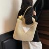Personality Trend Casual Simple Fashion Large Capacity Bag 2025 Summer New Foreign Style Women Shoulder Tote Bag