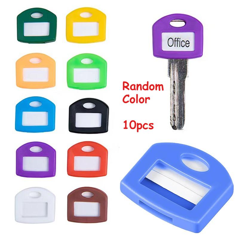 20/10pcs Multicolor Flower-Shaped Silicone Keycaps with Labeled Key Covers - Coded Durable Key Protectors Keychain Organizers