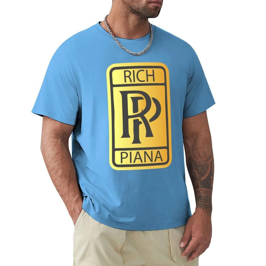 Rich piana Io sono la 5 T-shirt Essenziale pesanti ad asciugatura rapida t-shirt da uomo casual eleganti
