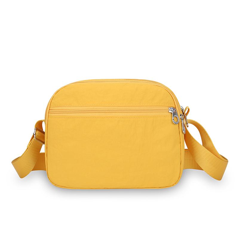 Leichte Nylon-Tasche Damen Umhängetasche Kleine quadratische Tasche Große Kapazität Umhängetasche
