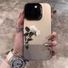 Haze rose for iphone15promax mobile phone case 16plus apple 14 pro girl 13 personality 12