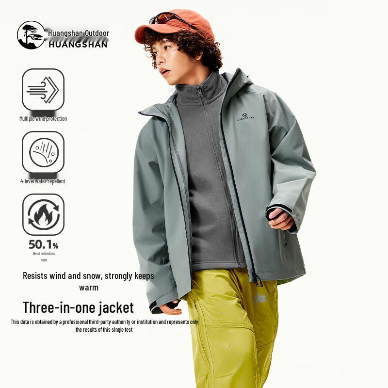 

CAMEL Unisex 3-in-1 Outdoor Jacket M