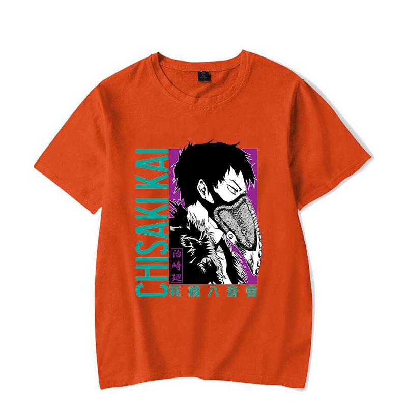 Fashion Anime Chisaki Kai Printed Short Sleeve Anime Chisaki Kai T-Shirt For Women Summer Casual T-Shirts Creative Tops