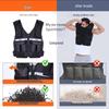 Adjustable Reflective Weighted Vest for Fitness Training