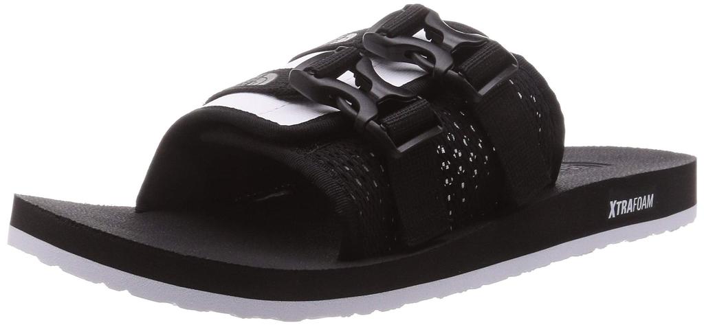The North Face Base Camp Strap Slide TNF cm NF52053, Black/TNF White, 23.0