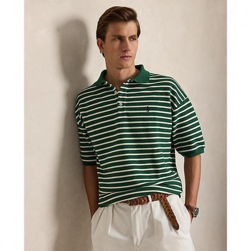 Polo Ralph Lauren Men S Relaxed Fit Stripe Texture Polo Shirt Mnpokni1n824139300 S