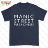 Manic Street Preachers Odwrócony T-shirt Zespół Koszulka Tee XVEH