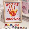 Couple Handprint Frame DIY Handmade Palm Print Kit 520 Valentine's Day Gift for Her Him