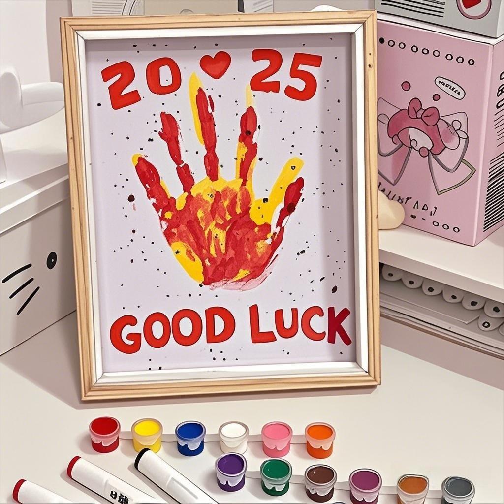 Couple Handprint Frame DIY Handmade Palm Print Kit 520 Valentine's Day Gift for Her Him