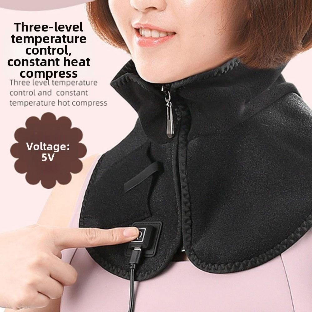 Soft Neck And Shoulder Heating Pad USB Heating Electric Warmer Shawl Heating Neck Wrap  Home