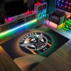 Venezia FC Football Design Crystal Velvet Carpet Cozy Non?Slip Printed Rug For Bedroom Living Room Entrance
