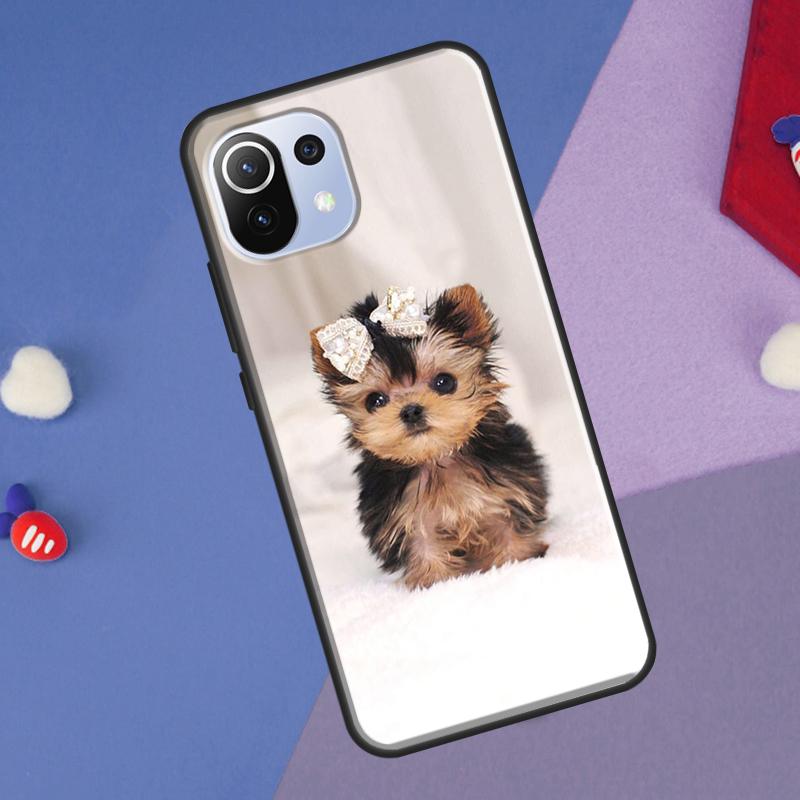 Yorkshire Terrier Dog Cover For Xiaomi 13 14 Ultra 11T 12T 13T 14T Pro POCO X7 Pro X3 X5 F3 F5 F6 M6 X6 Pro Case