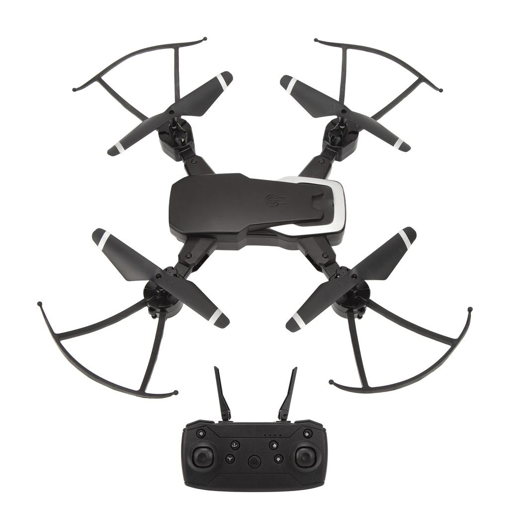 Foldable Drone with Dual Camera Wifi Drone Remote Control Drone Toys for Boys Girls Gifts Black