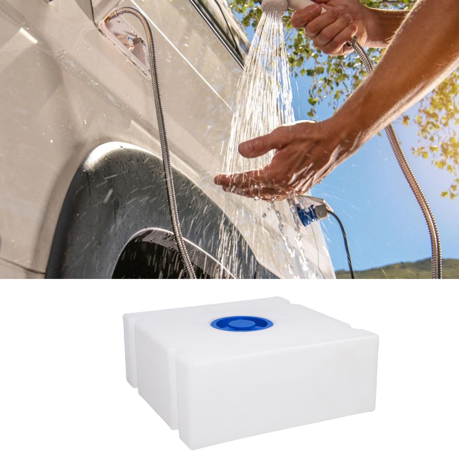 

12 Gallon RV Fresh Water Tank Square 19.69 X 19.69 X 7.87in Anti High Low Temperature Water Storage Container for Trailer Boat верблюд
