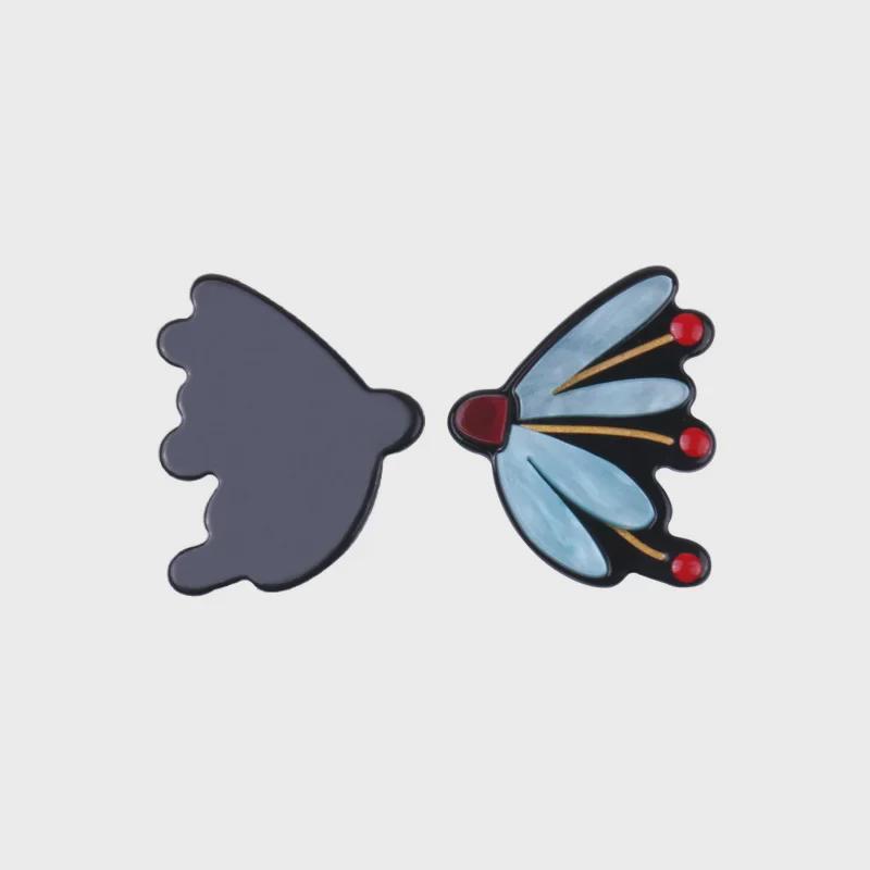 Acrylic Flower & Butterfly DIY Jewelry and Accessories: Earrings, Hairpins, Phone Case Patches.