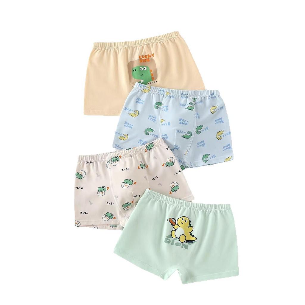 Girls' Antibacterial Cotton Boxer Briefs - Comfortable, A-Grade, No Fluorescent