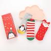 3Pairs/lot Christmas Baby Boy Socks Winter Fashion Socks Santa Claus Elk Cotton Snowman Infant Girl Socks Autumn Kids Sock