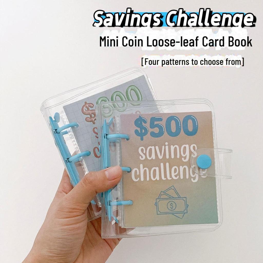 Mini 3-håls kuvertsparbok: Spara 1000 dollar!