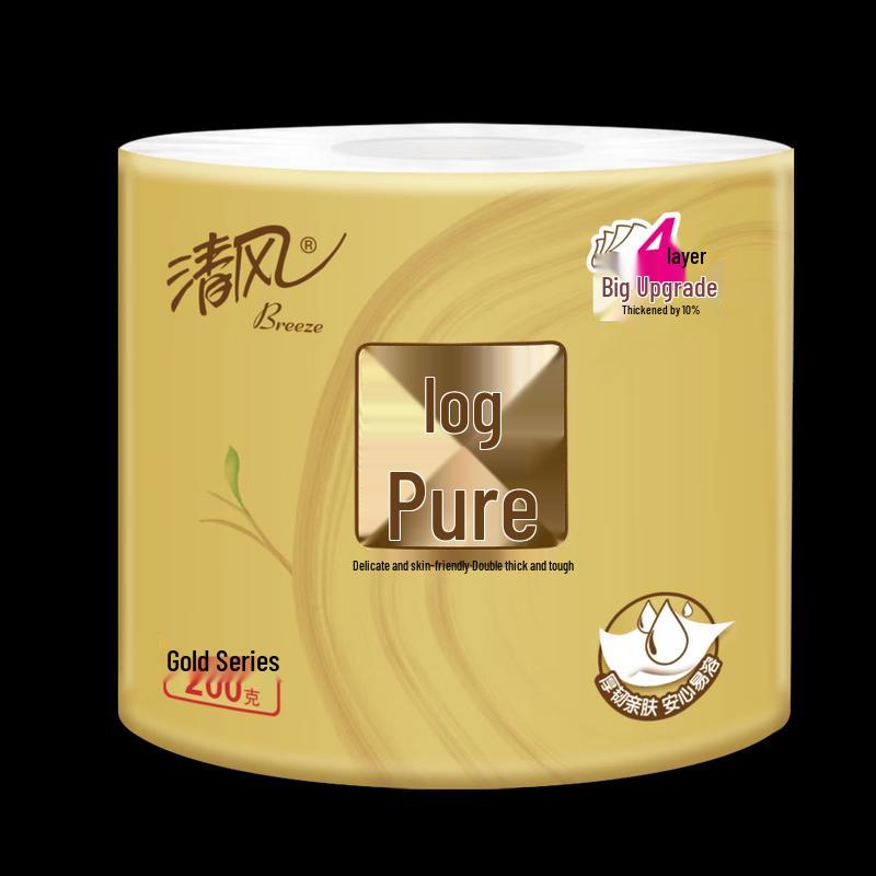 Qingfeng 4-Ply Core Toilet Paper