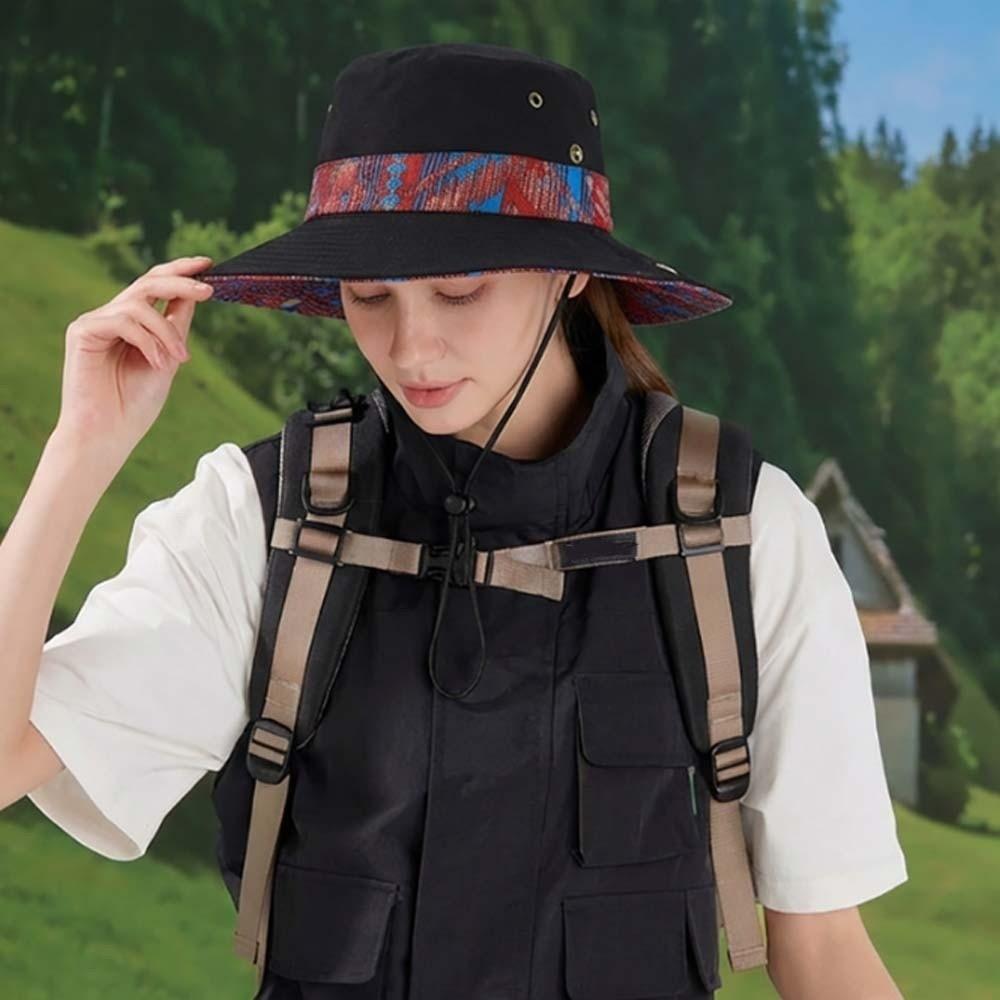 Sombrero Quick Drying Hiking Cap Breathable Sunshade Cowboy Hat Sun Cap Sunscreen Basin Cap  Summer