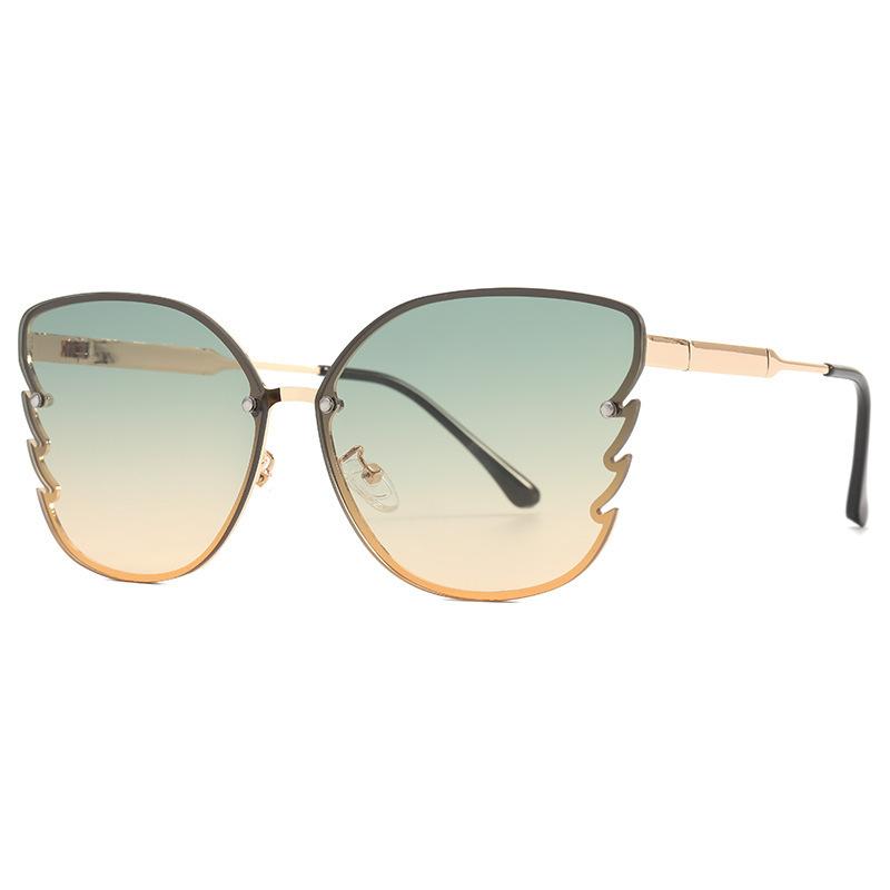 Big Frame Butterfly Trendy Sunglasses Women Street Photography Retro Versatile Sunglasses Women Large Frame Glasses