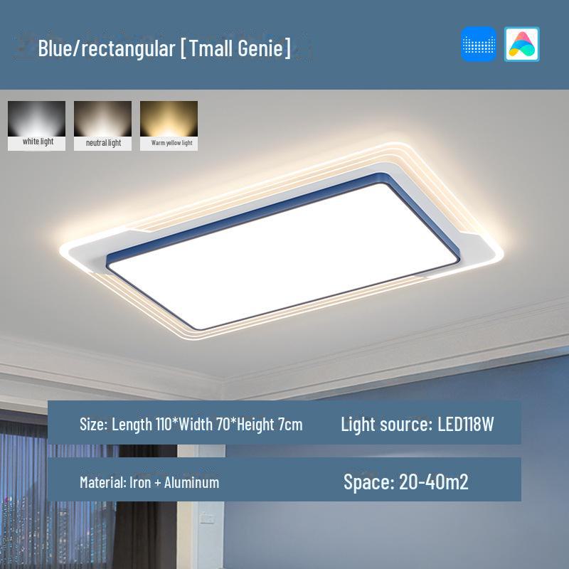 

2023 Modern Full-Spectrum Eye Protection Ceiling Lamp for Living Room, Bedroom, Study, and Restaurant Standard LED