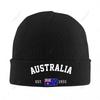 Gestrickte Mütze Unisex Australien EST Unabhängigkeitstag Für Unisex Damen Jungen Winter Herbst Beanie Mütze Warme Haube