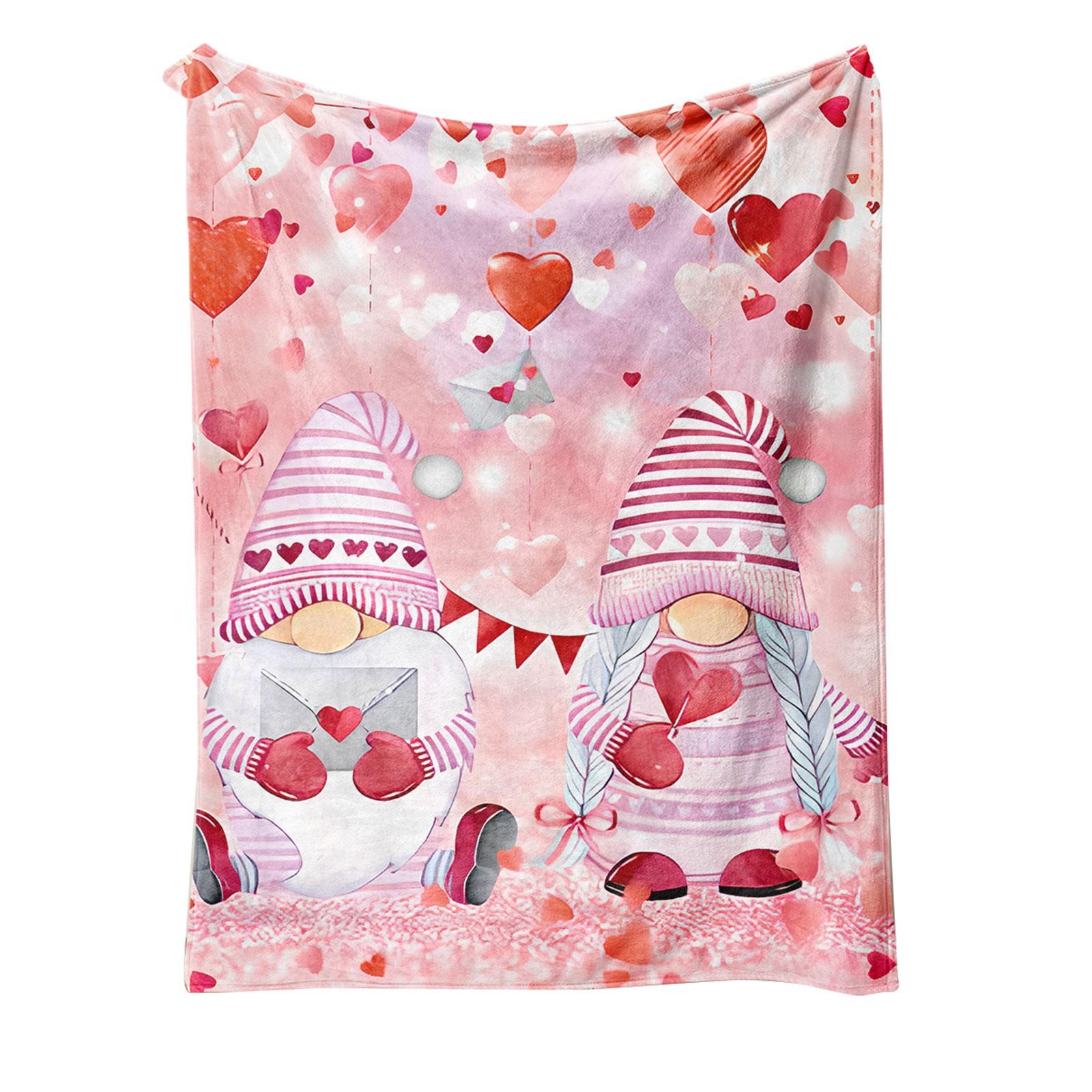 

150×200 Facecloth Digital Printing Blanket Bed Blanket Small Cover Blanket Valentine s Day Gift Dwarf Fleece Blanket
