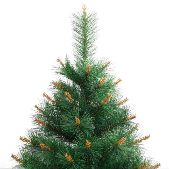 VidaXL Hinged Artificial Christmas Tree with Stand 180 Cm 356752