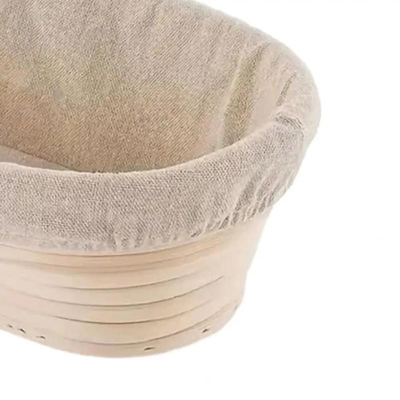 Natural Rattan Sourdough Proofing Basket; Includes A Liner And Is Available In Various Sizes.
