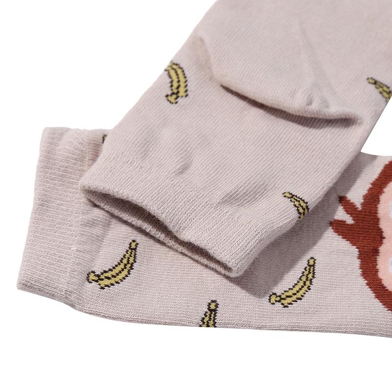 Kids Toe Socks Cute Cartoon Animal Dog Cat Ankle Crew Five Finger Socks for Girls and Boys