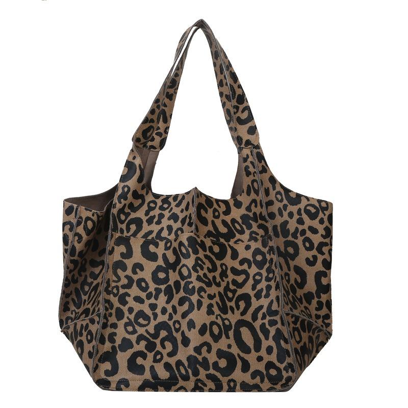 New Simple Wind Big Bag Soft Leather Large Capacity Shoulder Portable Tote Bag Wind Women's Bag