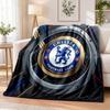 Chelsea FC Bedruckte Flanelldecke Warmer Komfort Tagesdecke Für Innenbereich Heimdekoration