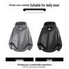 CHOCOOLATEIT Men's Loose Fit Hooded Sweatshirt
